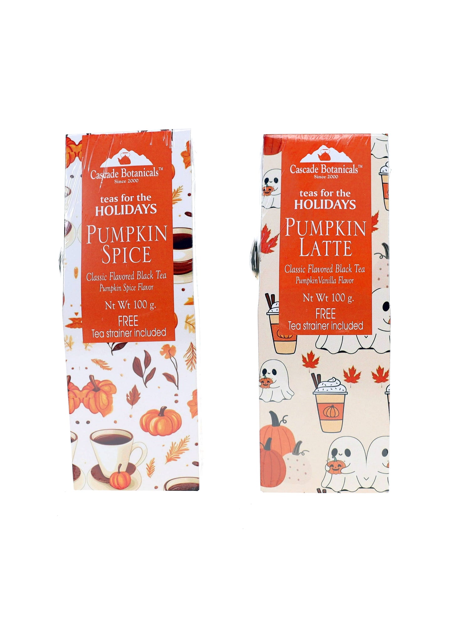 Pumpkin spice tea with FREE STRAINER