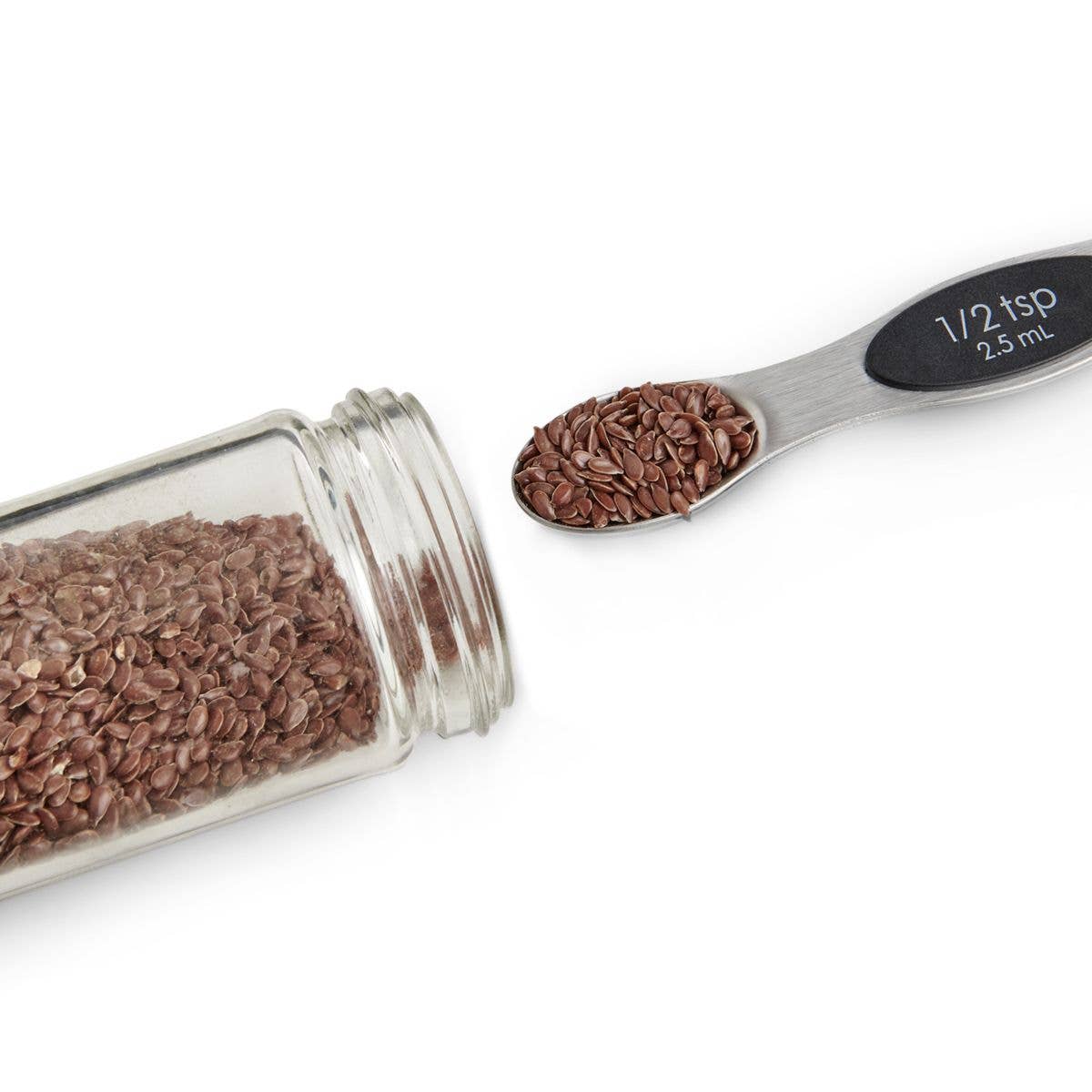 Magnetic Measuring Spoons With Leveler