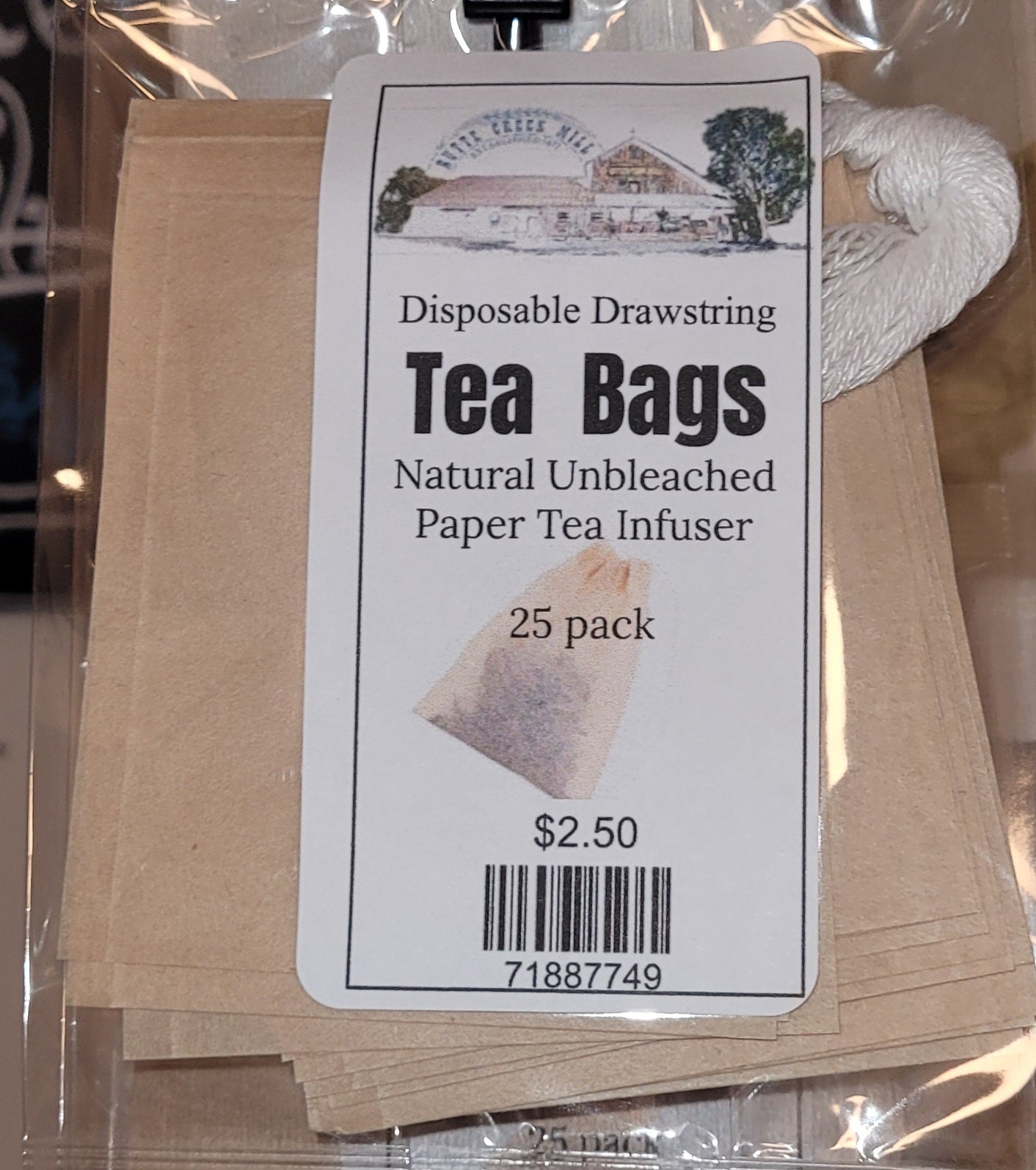 Tea bags 25 pack