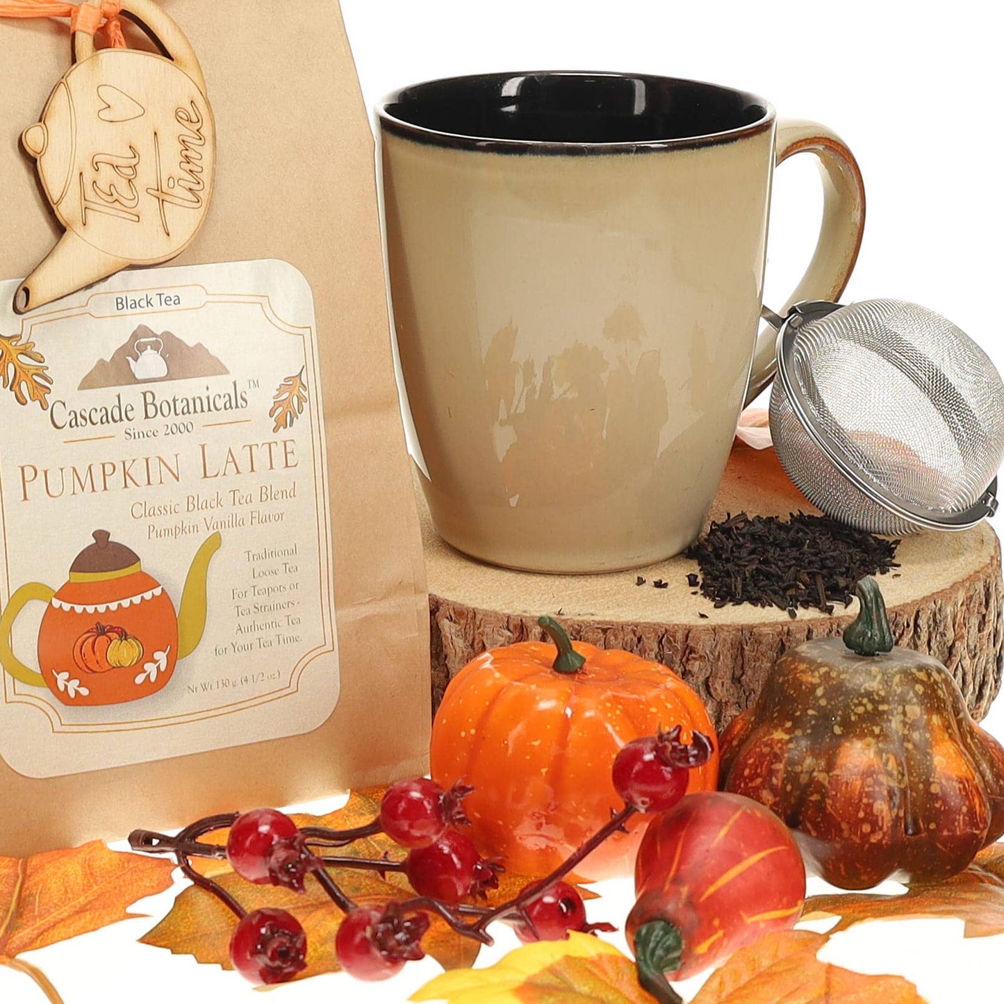 Pumpkin Spice! Black Loose Tea Mix Combo