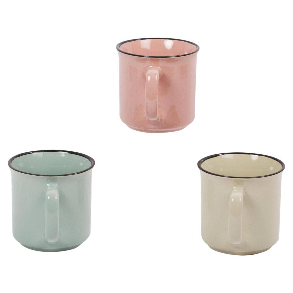 Luciano Embossed Mug With Various Colors,11oz