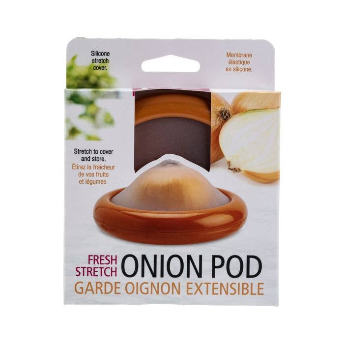 Onion Storage Pod – Reusable Fresh Stretch Keeper