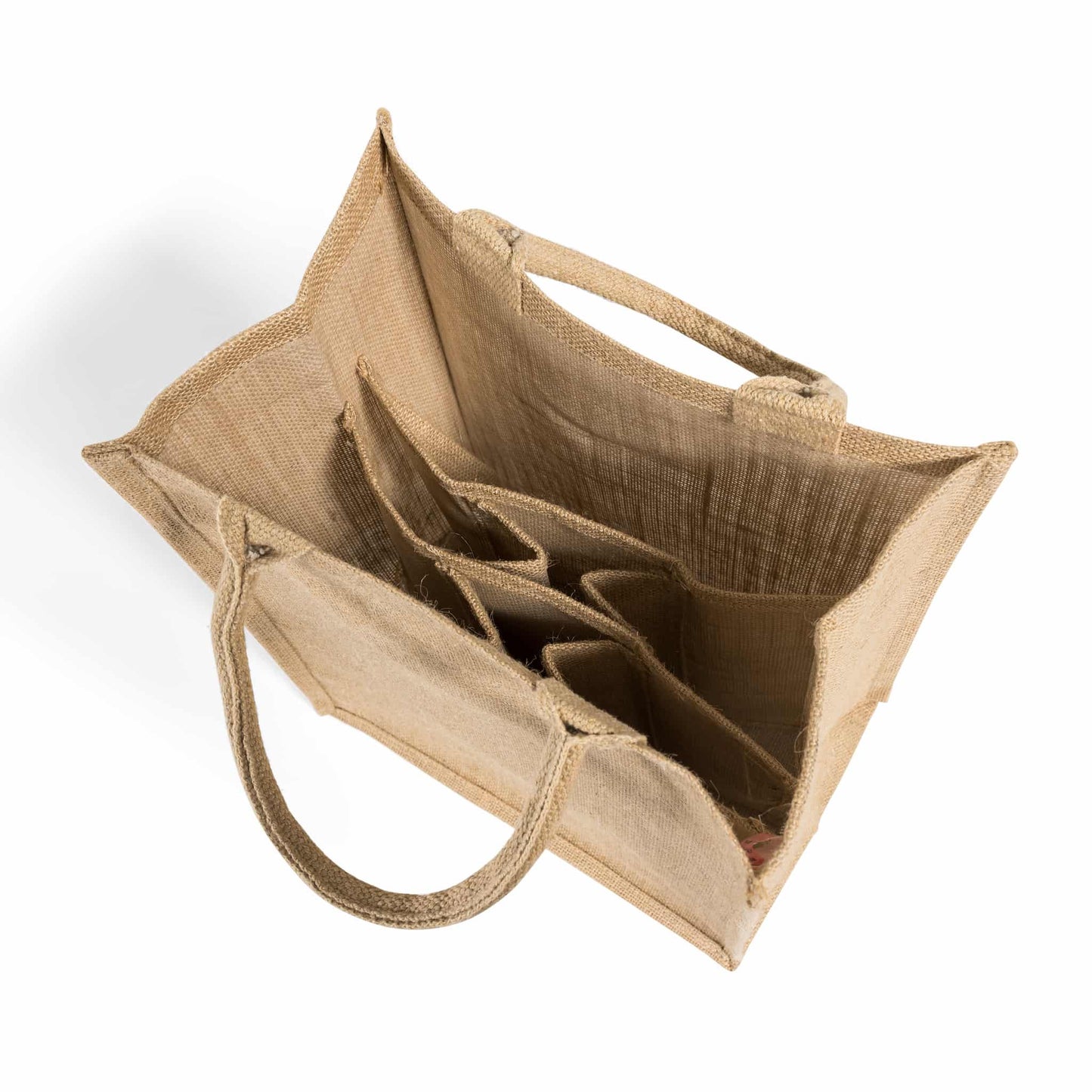 Jute Wine Bag - 2 bottle size
