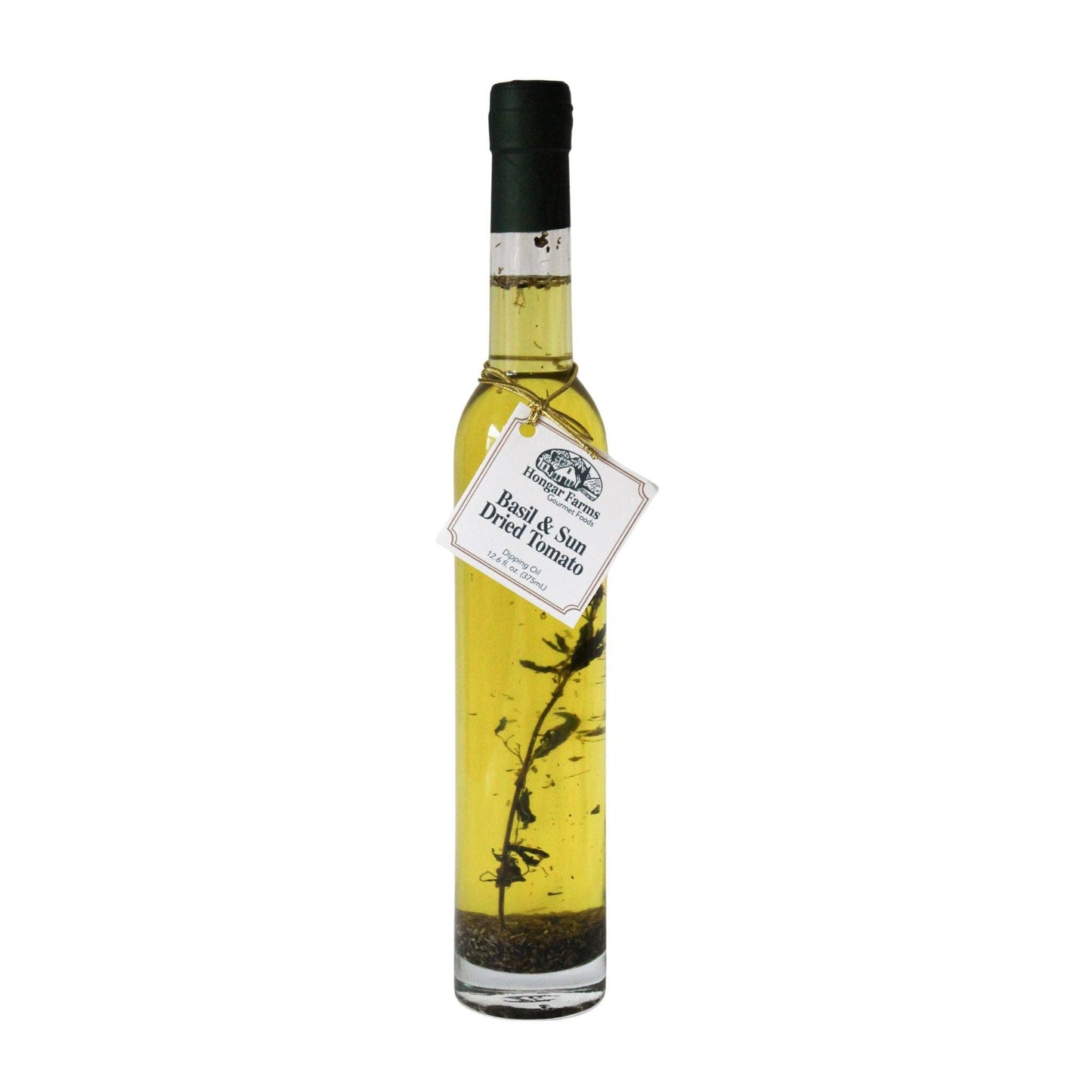 Basil Tomato EVOO Blend – Fresh & Herbal (375mL Tall Round)
