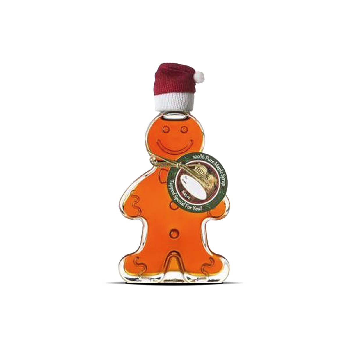Christmas Maple Syrup Gingerbread Man Bottle 1.7 Oz