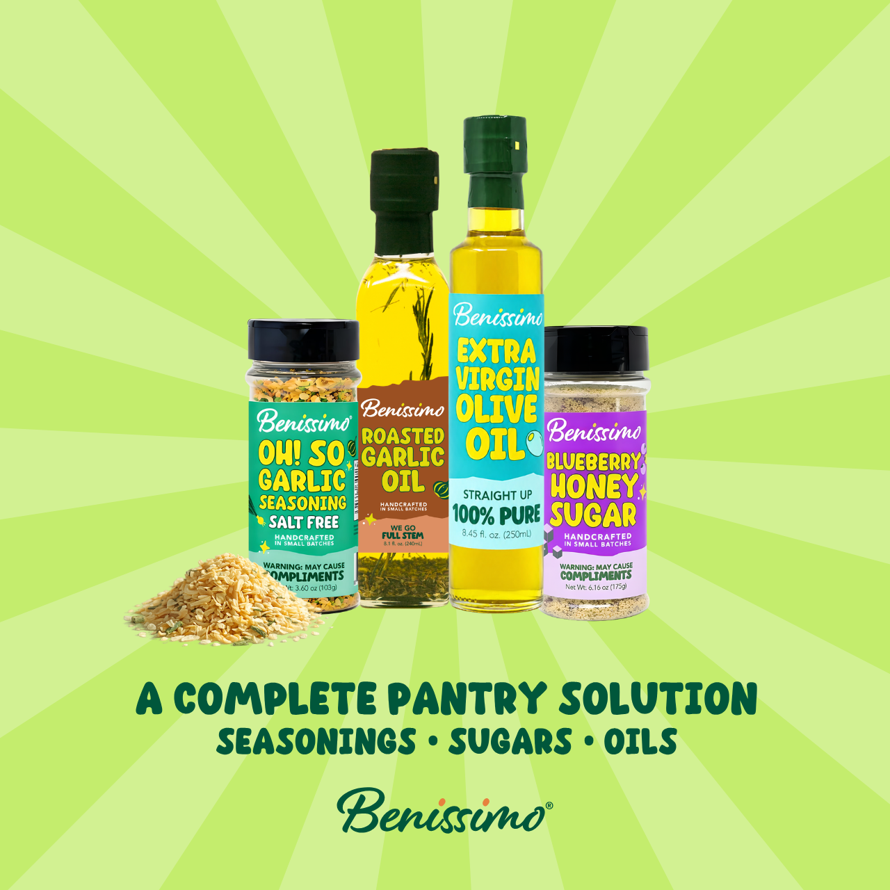 Italiano Infused EVOO Blend – 12.7 fl oz Tall Round: