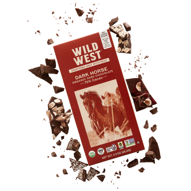 Wild West Dark Horse Organic Chocolate