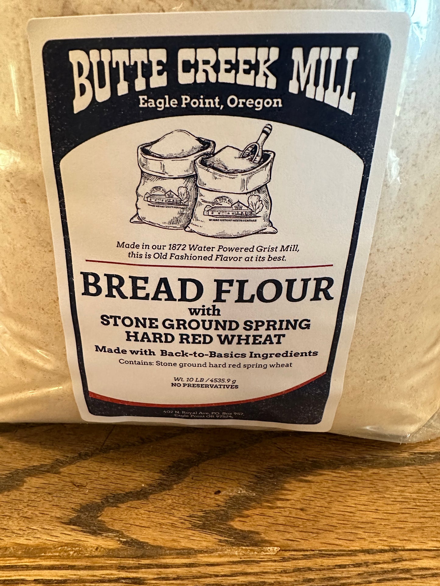 Bread Flour Stone Ground Hard White