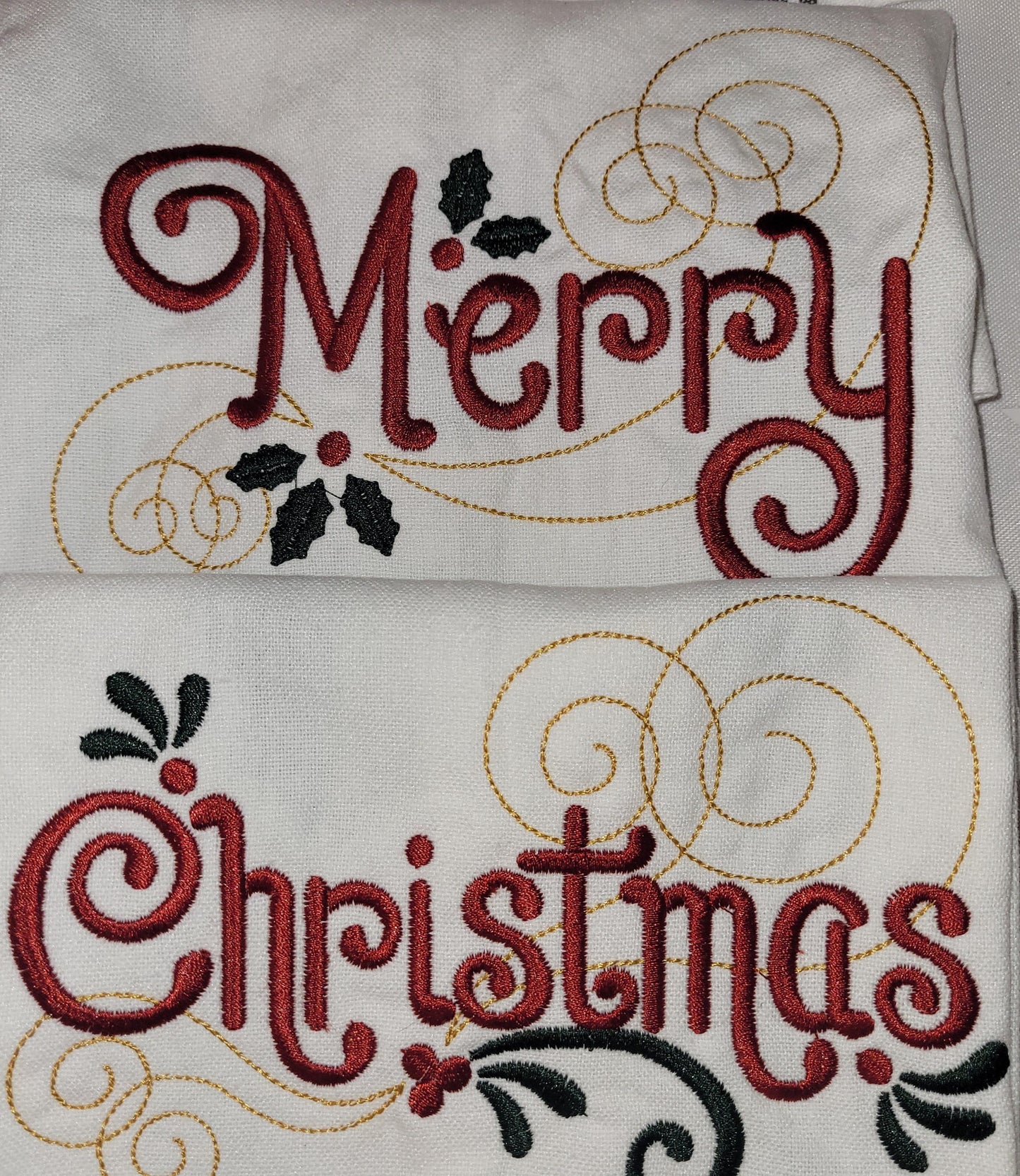 Kitchen Towel Merry Christmas set