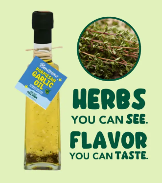 Benissimo Parmesan Garlic Evoo Blend – 8.12 Fl oz Castolatta