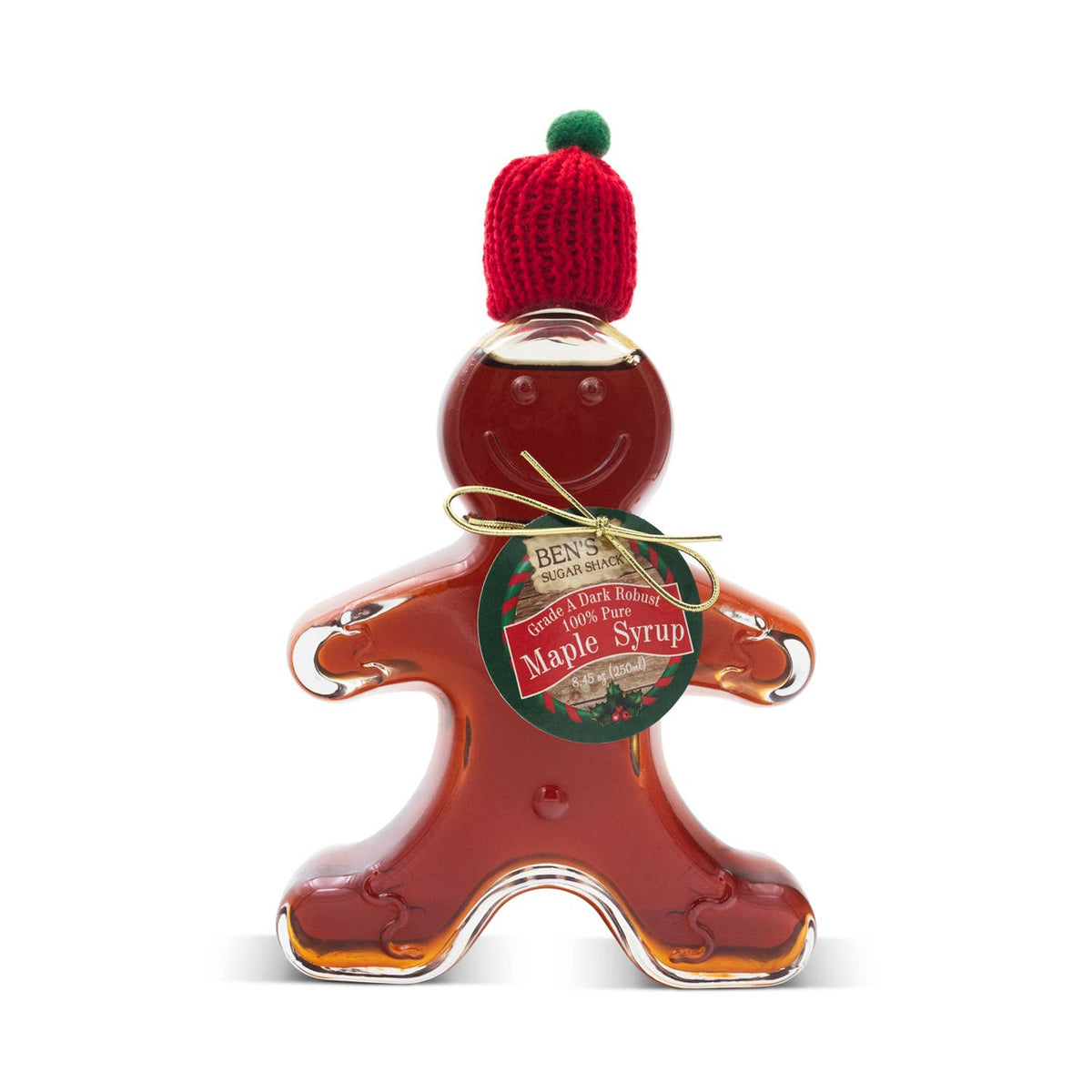 Christmas Maple Syrup Gingerbread Man (All Sizes): 3.4