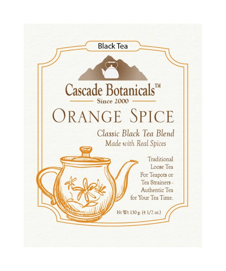 Orange Spice Black Tea Loose