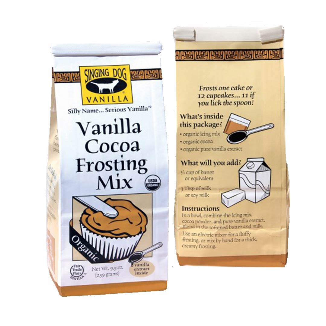 Cocoa Vanilla Frosting Mix