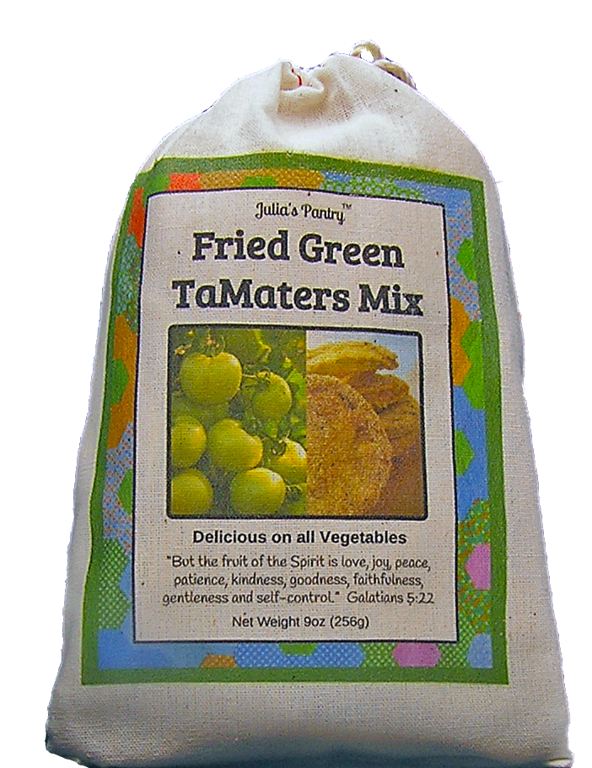 Fried Green Ta-Maters (Tomato) Mix, 9oz Cloth