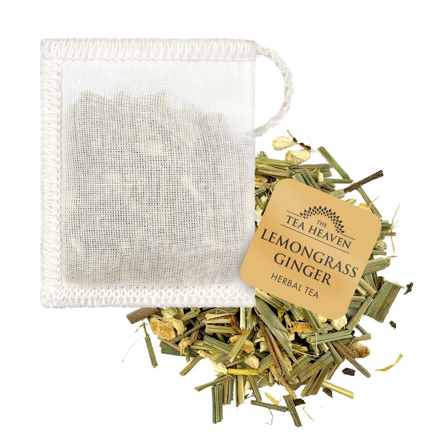 Lemongrass Ginger Tea Bag Canister