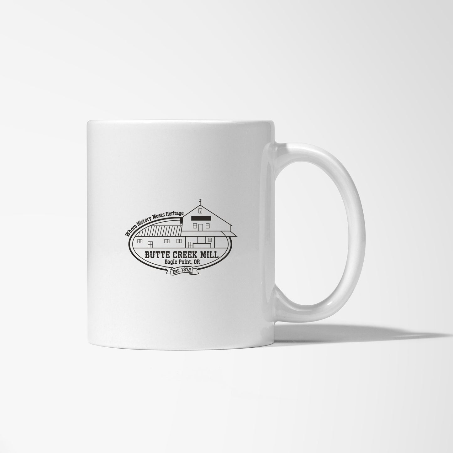White logo Mug