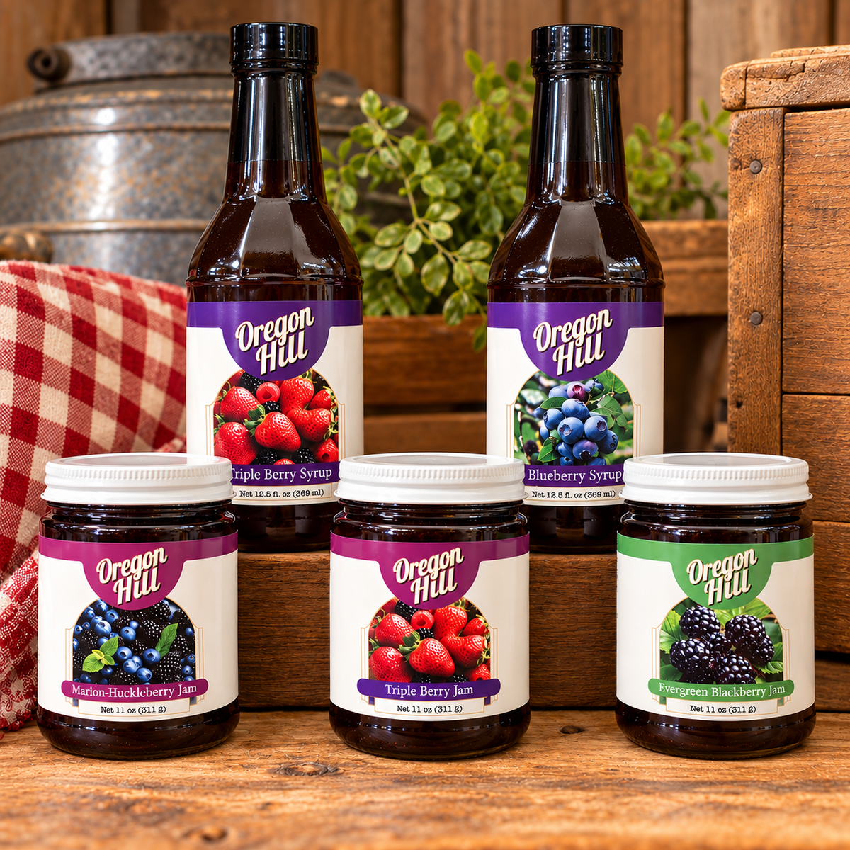 Jams, Honeys & Syrups