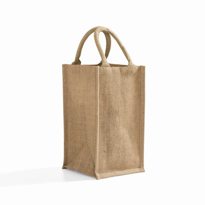 Jute Wine Bag - 2 bottle size