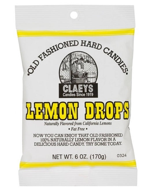 Claeys Old Fashioned Hard Candies -Lemon -