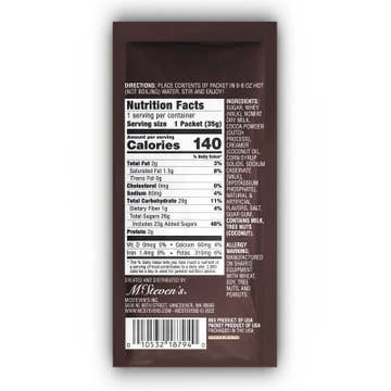 Redneck Café Moonshine Bourbon Cocoa (1.25oz Packets) (Copy)