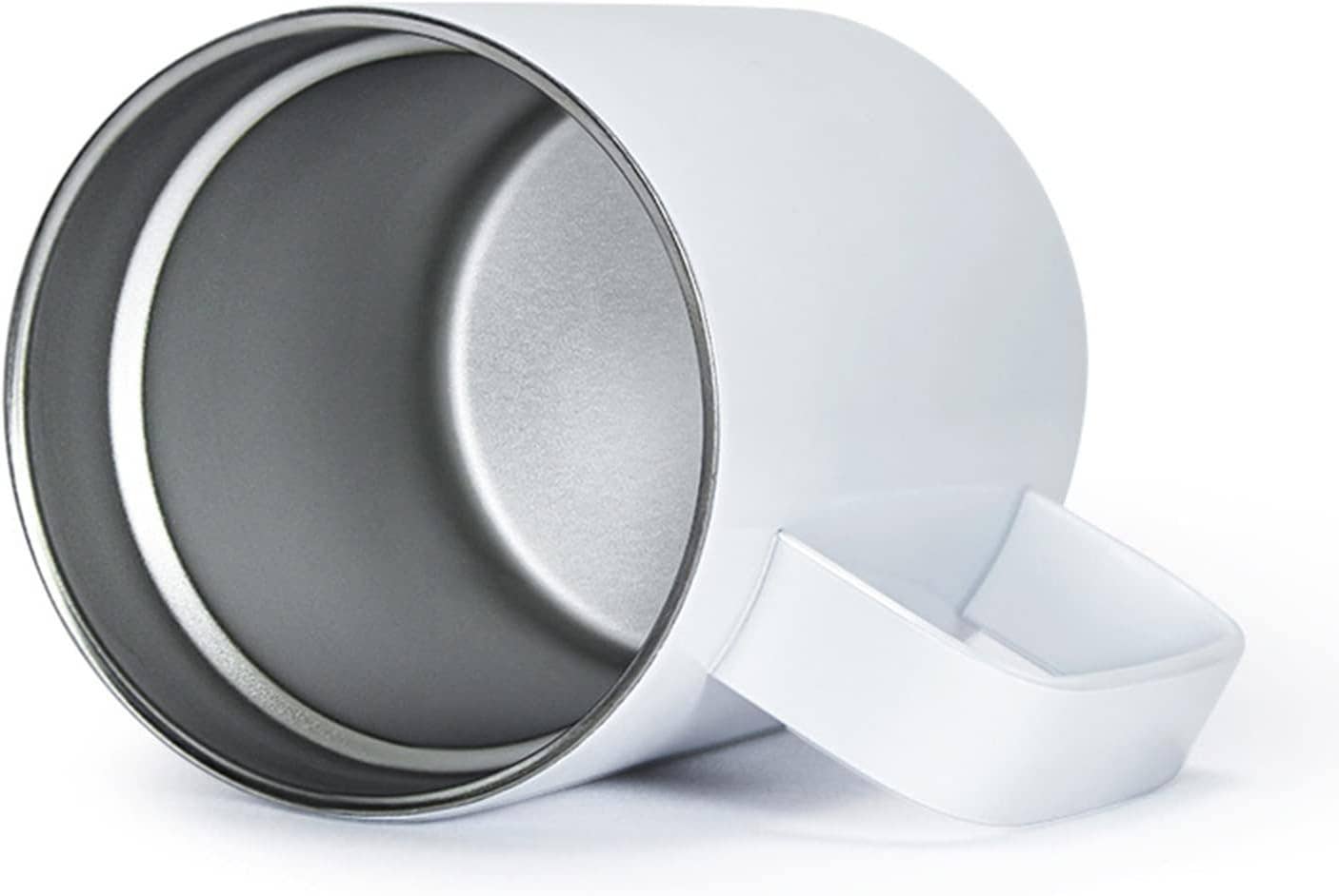 12oz Sublimation Coffee Mug with Handle & Lid