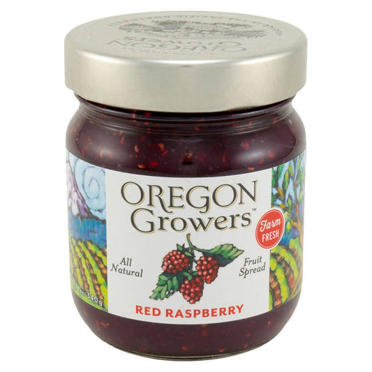 Oregon Growers - Fruit Spread 12oz Red Raspberry