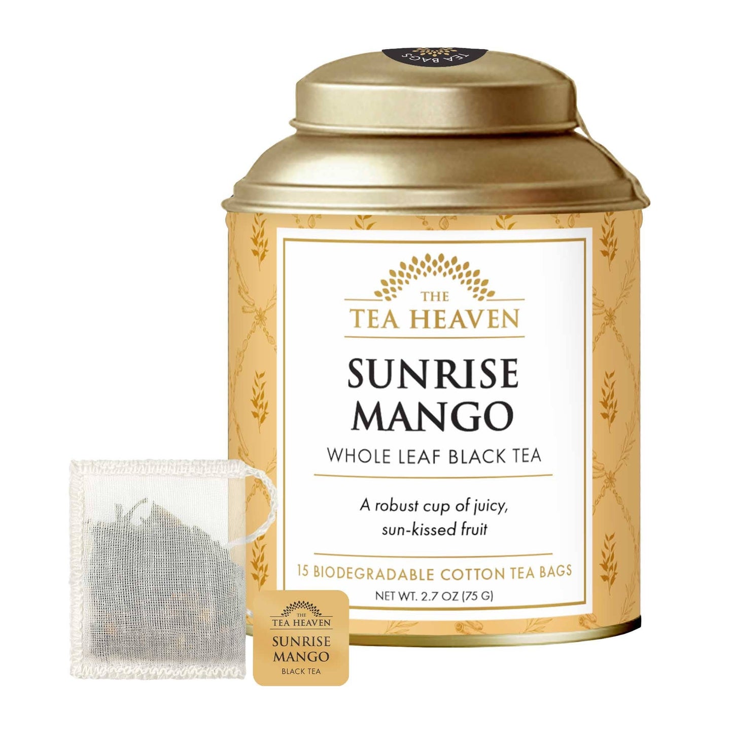Sunrise Mango Tea Bag Canister