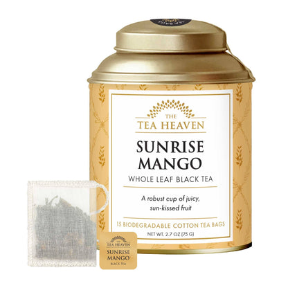 Sunrise Mango Tea Bag Canister