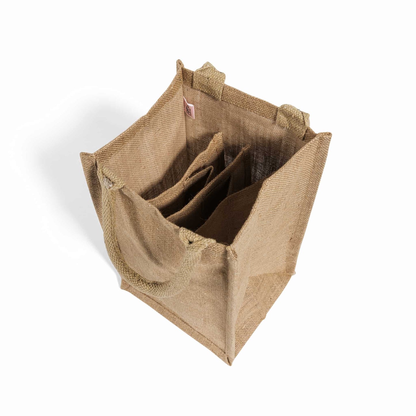 Jute Wine Bag - 2 bottle size