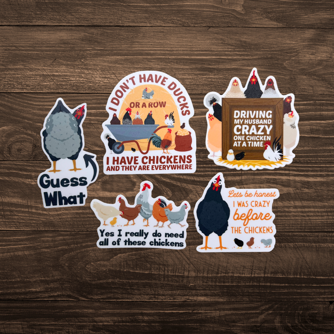 Homestead Collection: Waterproof Stickers