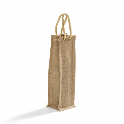 Jute Wine Bag - 2 bottle size