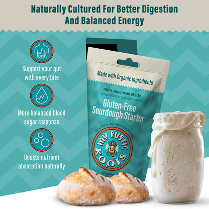 Gluten-Free Sourdough Starter Culture - Bestseller