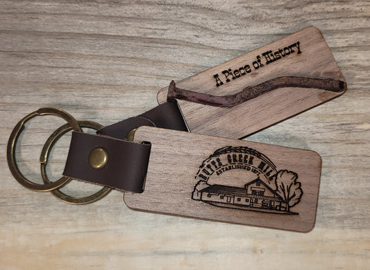 Commemorative Keychain - Leather