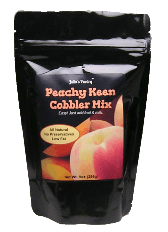 Gluten Free Peach Cobbler Mix