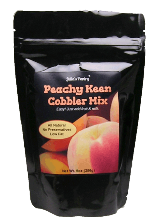 Gluten Free Peach Cobbler Mix