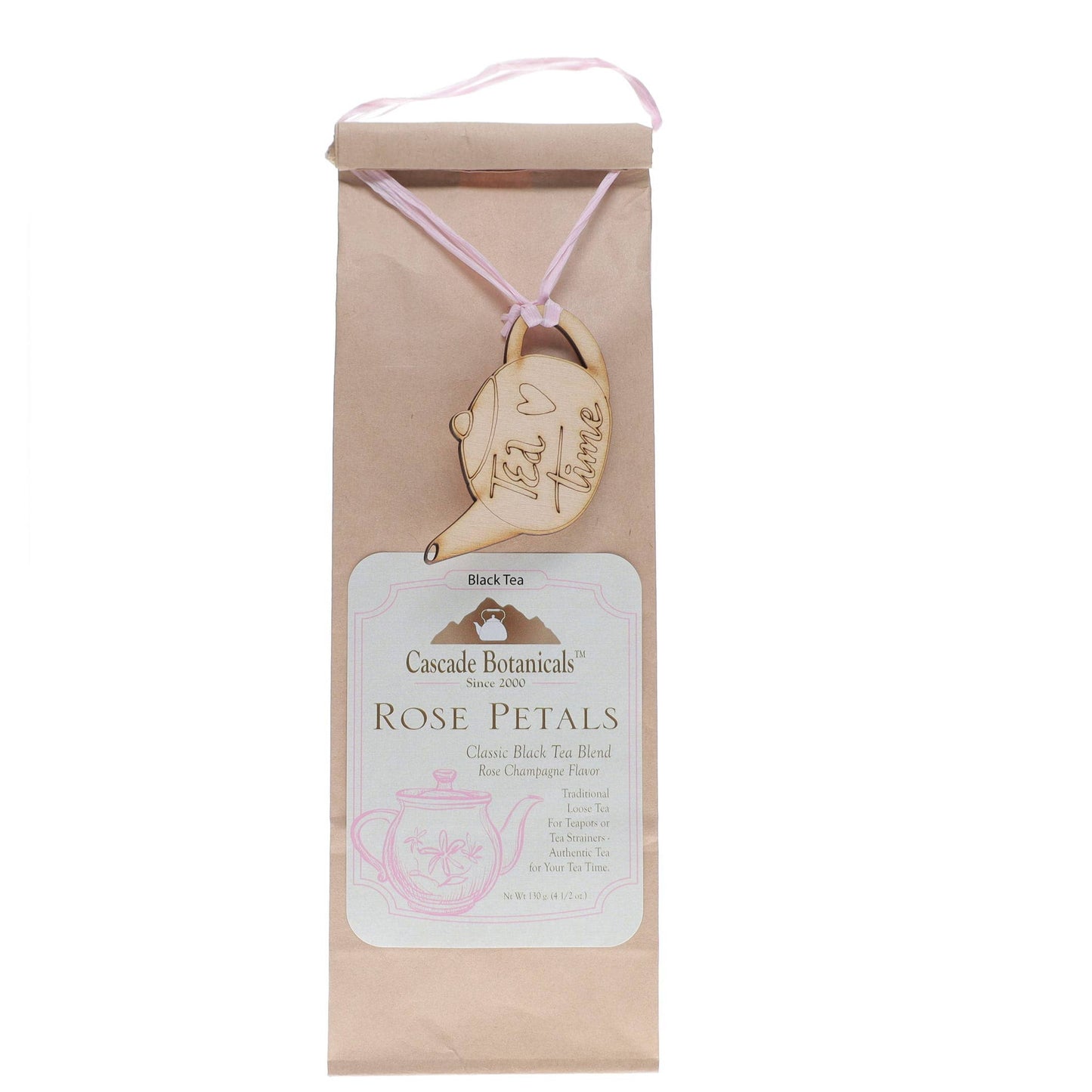 Rose Petals Black Tea Loose Pack