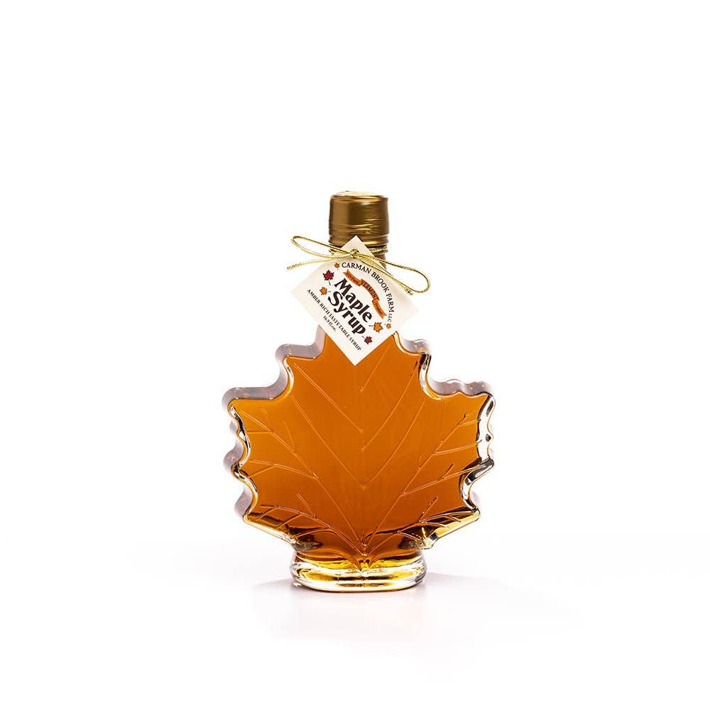 Maple Syrup Leaf Bottle in Multiple Sizes: Small - 1.7 oz