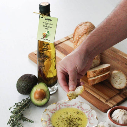 Mediterranean Herb Avocado Oil (375mL Etched)