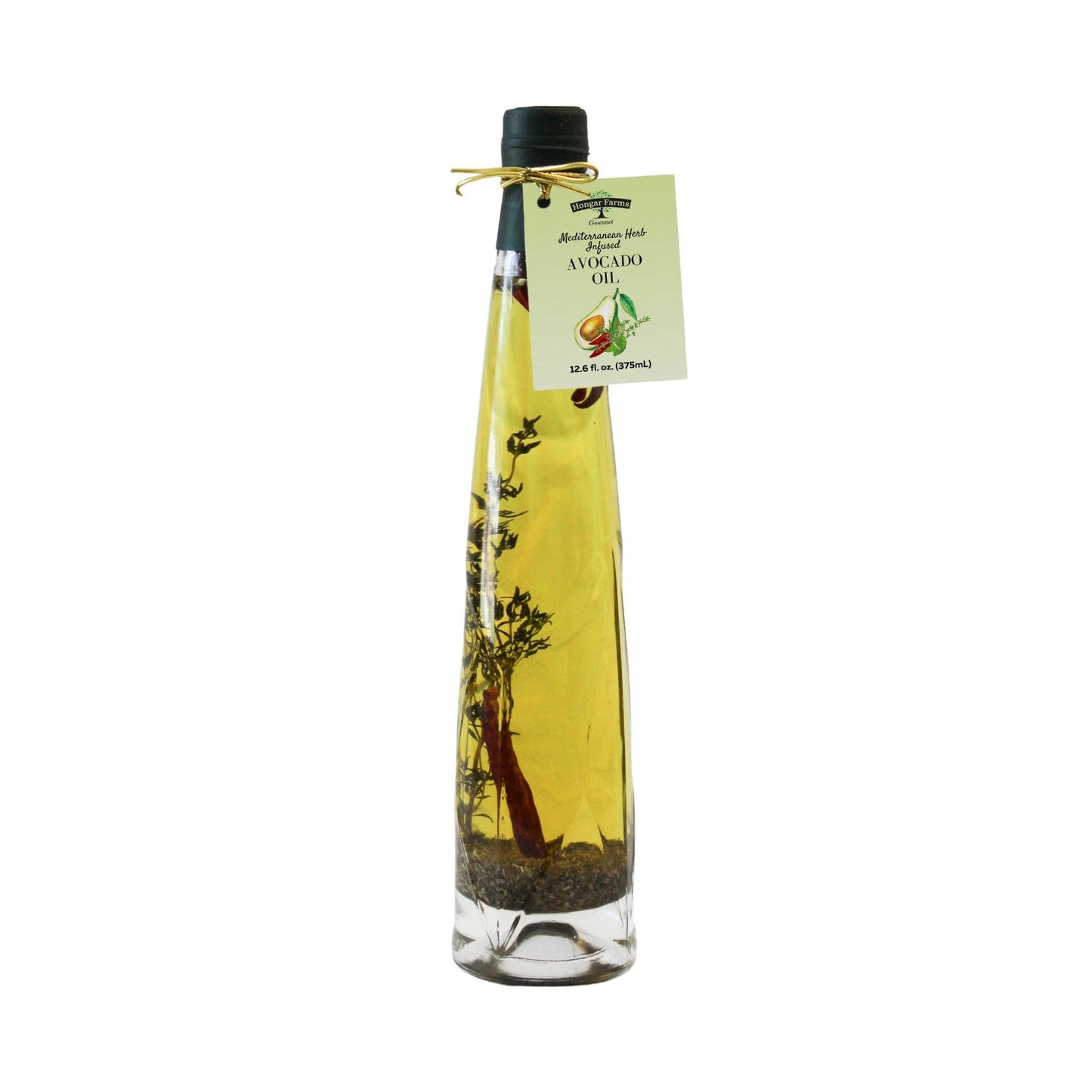 Mediterranean Herb Avocado Oil (375mL Etched)