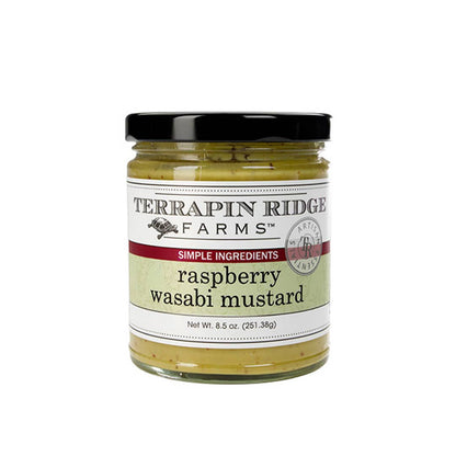 Raspberry Wasabi Mustard