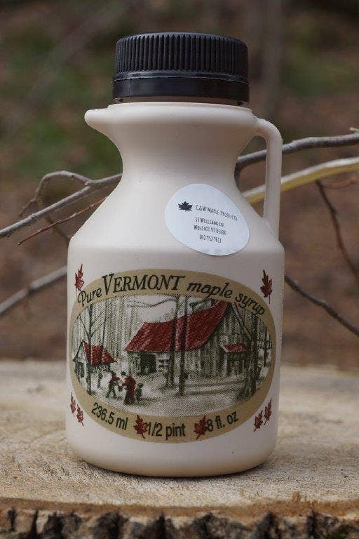 Maple Syrup | Plastic Jug | 1/2 Pint