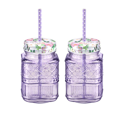 Claro Mason Jars 16 oz Set of 2