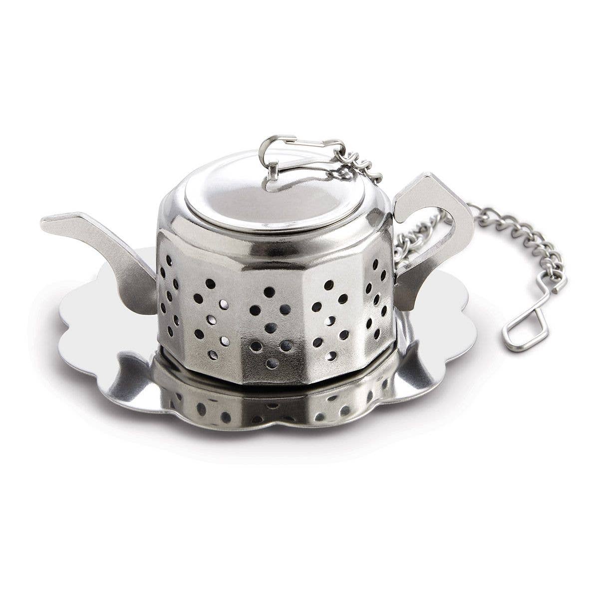 HIC Kitchen Teapot With Caddy Tea Infuser