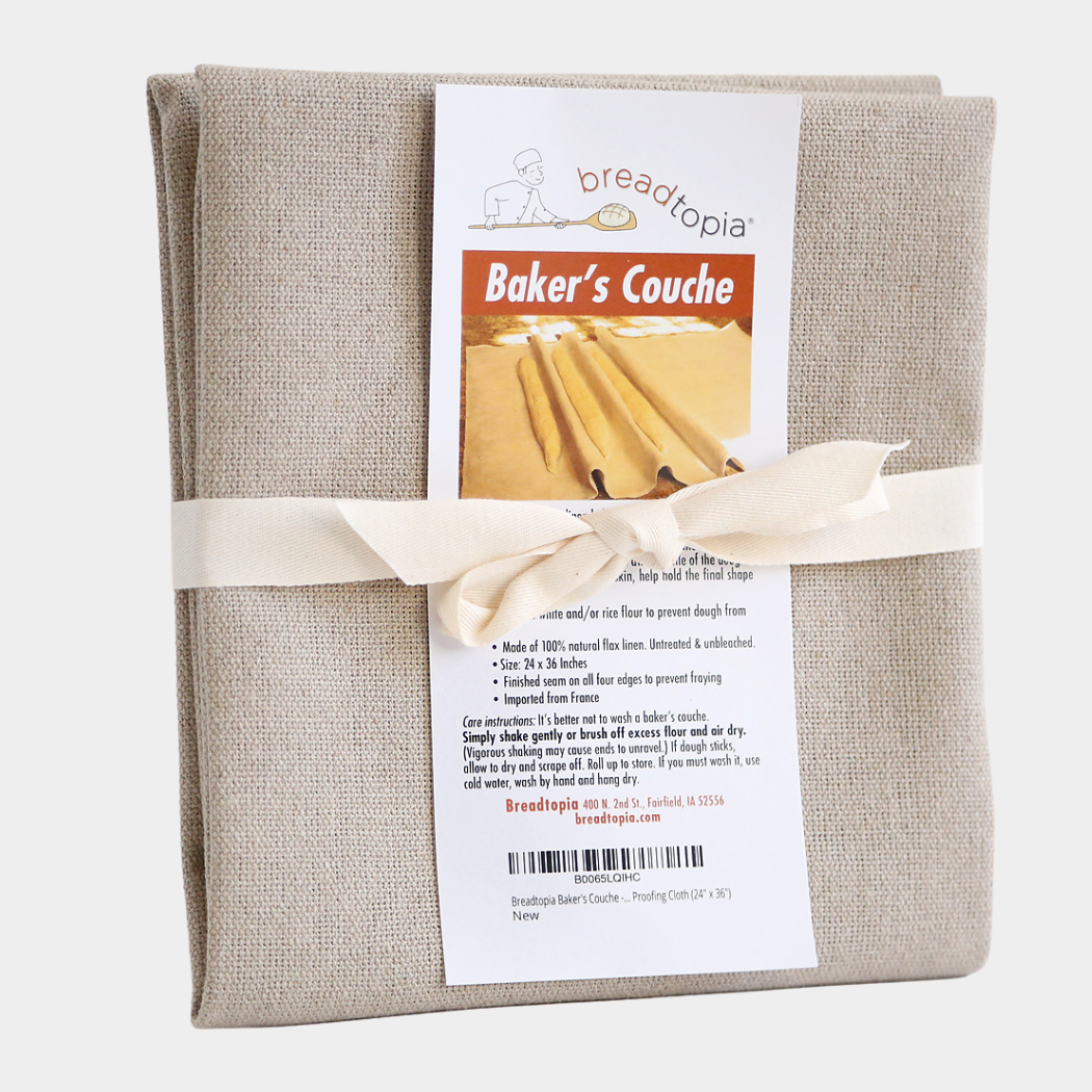 Standard Flax Linen Baker’s Couche for Bread Proofing