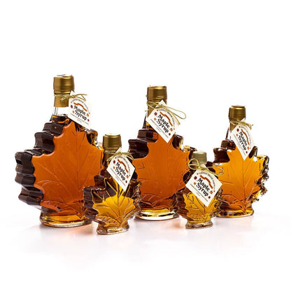 Maple Syrup Leaf Bottle in Multiple Sizes: Medium - 3.29 oz