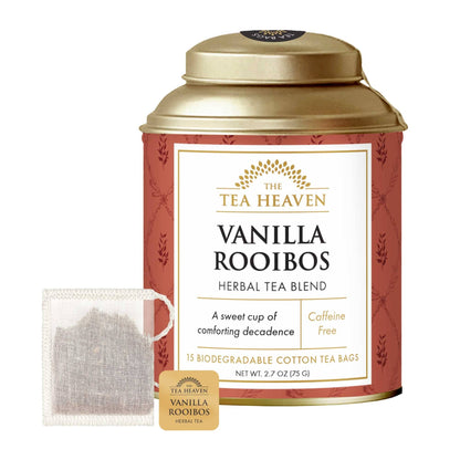 Vanilla Rooibos Tea Bag Canister