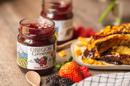 Oregon Growers - Fruit Spread 12oz Triple Berry