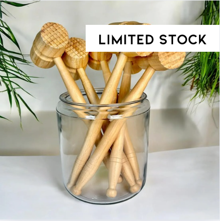 Bamboo Meat Hammer & Tenderizer Kitchen Tool