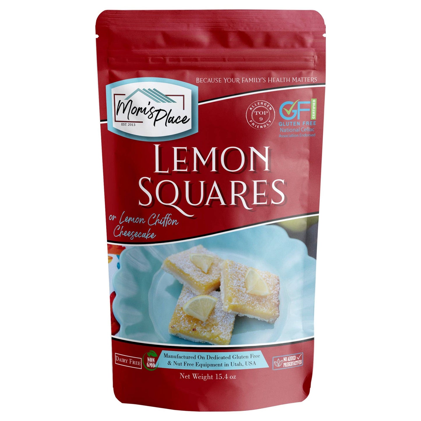 Gluten-Free Luscious Lemon Squares Mix