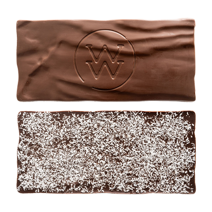 wild west snowcapped chocolate bar
